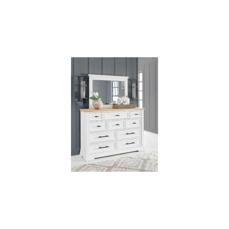 Commode et miroir Ashbryn
