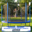 Trampoline 10 pi pour enfants, panier de basketball et échelle, trampoline pour enfants avec enceinte sécuritaire, assemblage rapide pour le plaisir dans la cour, approuvé ASTM-132005926