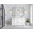 Esin 60 " W Freestanding Standard 2 Double Vanity Bathroom Vanity With Quartz Top-78617367