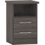 Cascio 2 Drawer Bedside Table-1319388818