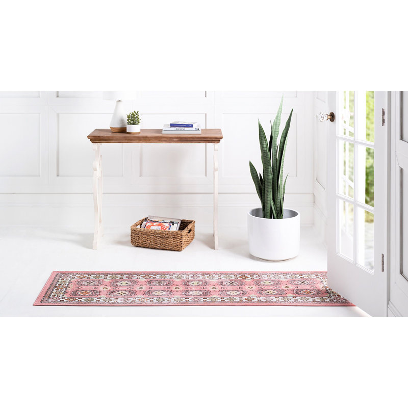 Tapis transitionnel Esveidy Adobe Color, Tapis de couloir : 3 pi x 10 pi