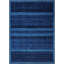 Hand Knotted Geometric Area Rug in Blue-64416816