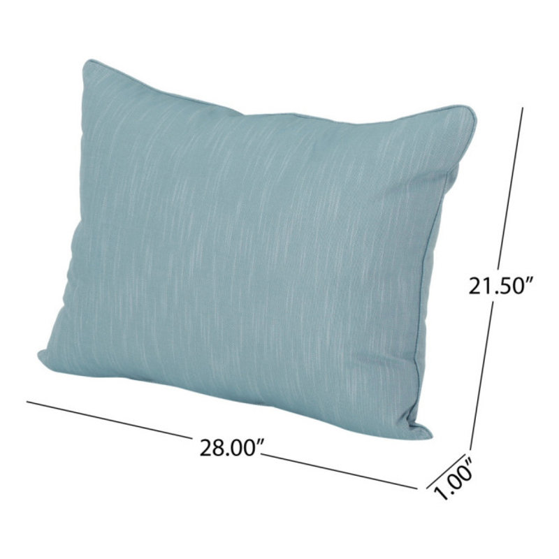  Antibes Club Chair Cushion Set, Back and Seat Cushions, Water Repellent Fabric, Teal Set of 2, Teal