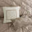 7 Piece Tufted Comforter Set Taupe