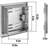 12'' Stainless Steel Drop-In Access Doors