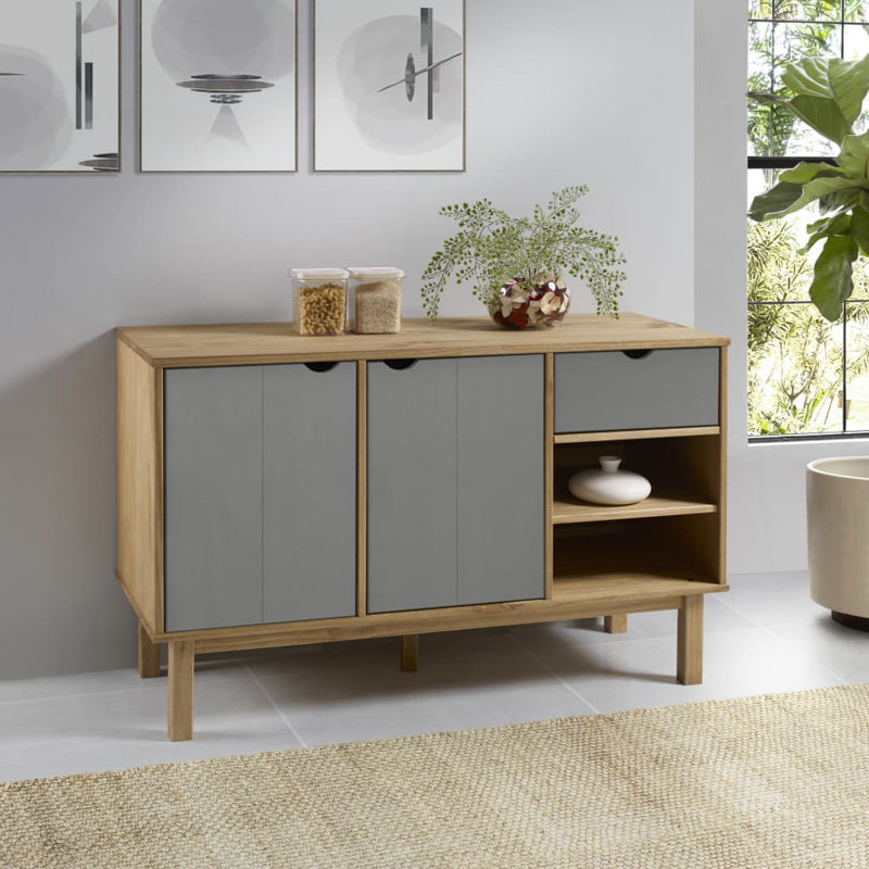 44.9'' Sideboard, Brown/Gray