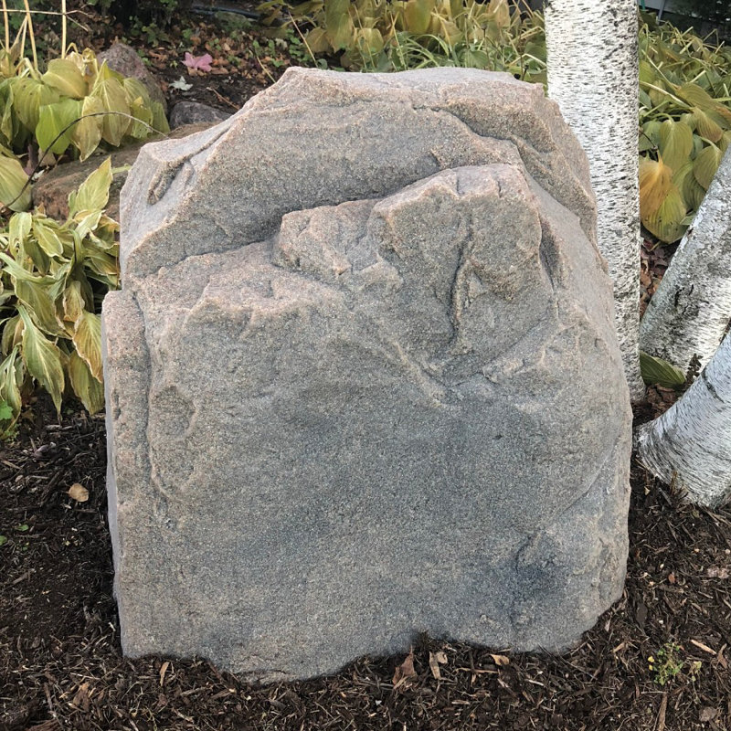 Ruggeri Plastic Abstract Garden Stone, Riverbed