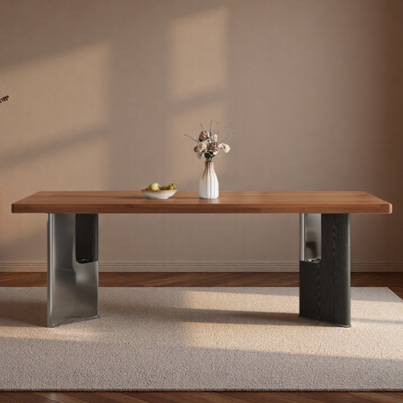 Table de salle à manger rectangulaire, H 29,53 po x L 70,87 po x l 35,43 po