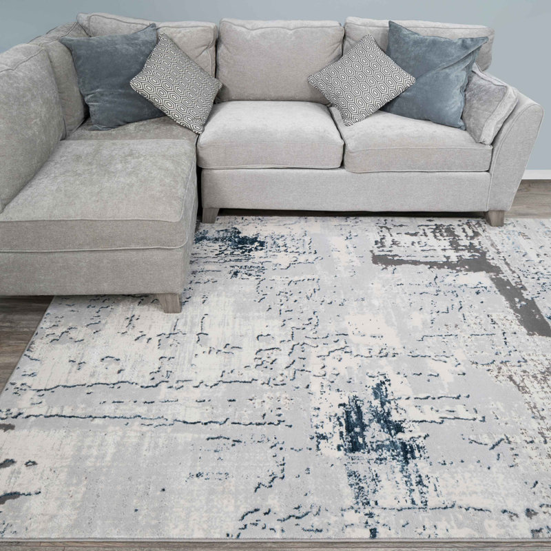 Taren Abstract Area Rug, Rectangle 120 x 170cm
