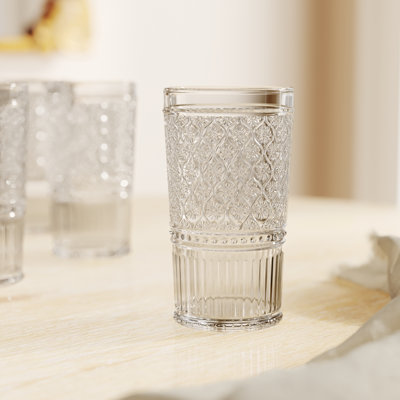Claro Highball Glasses, 17 oz.