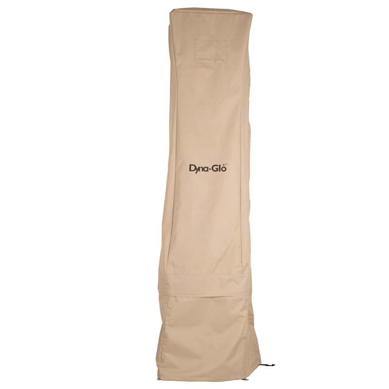 DGPH401BR and DGPH402SS Patio Heater Cover - Fits up to 22", 88.19" H x 21.65" W x 21.65" D