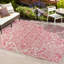 Tapis intérieur / extérieur gris clair / fuchsia Truman-1309058374