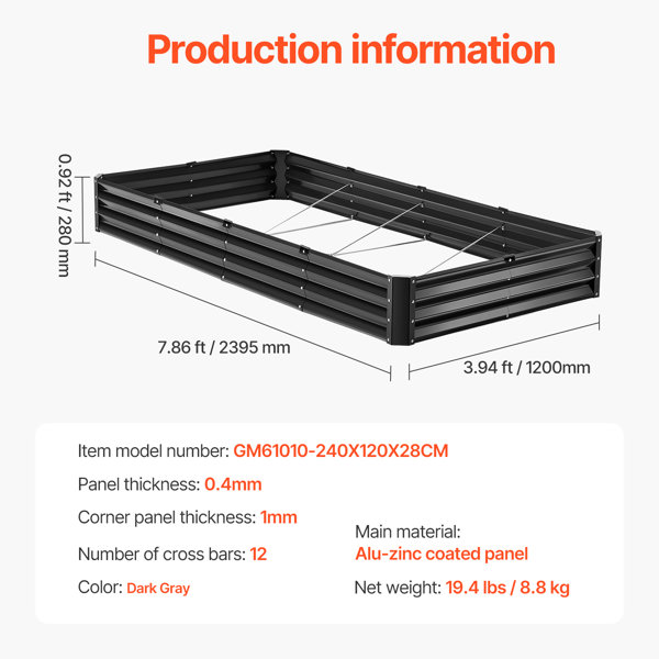 Dimensions du produit