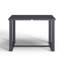 Elza 59'' Metal Outdoor Dining Table