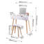 Sven Dressing Table with Mirror