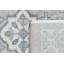 Tapis beige / bleu fait à la main Tasmin Distillery-1793459667