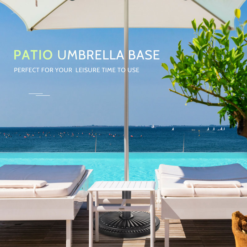 33 lbs. Corran Resin Free Standing Umbrella Base