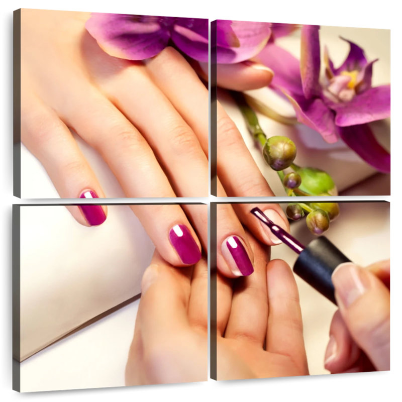 Shuttleworth Orchid Inspired Nails, 32'' H x 32'' W