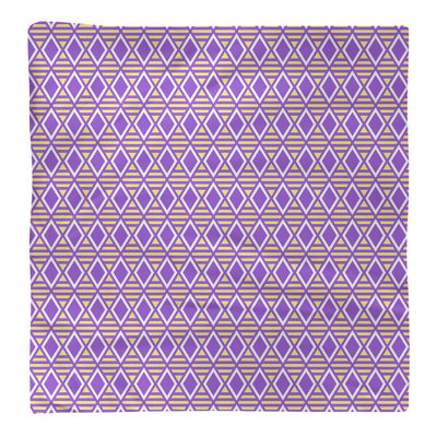 Polyester Geometric Square Napkin
