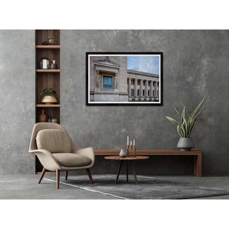 Caryatid Columns - Photographie avec cadre photo