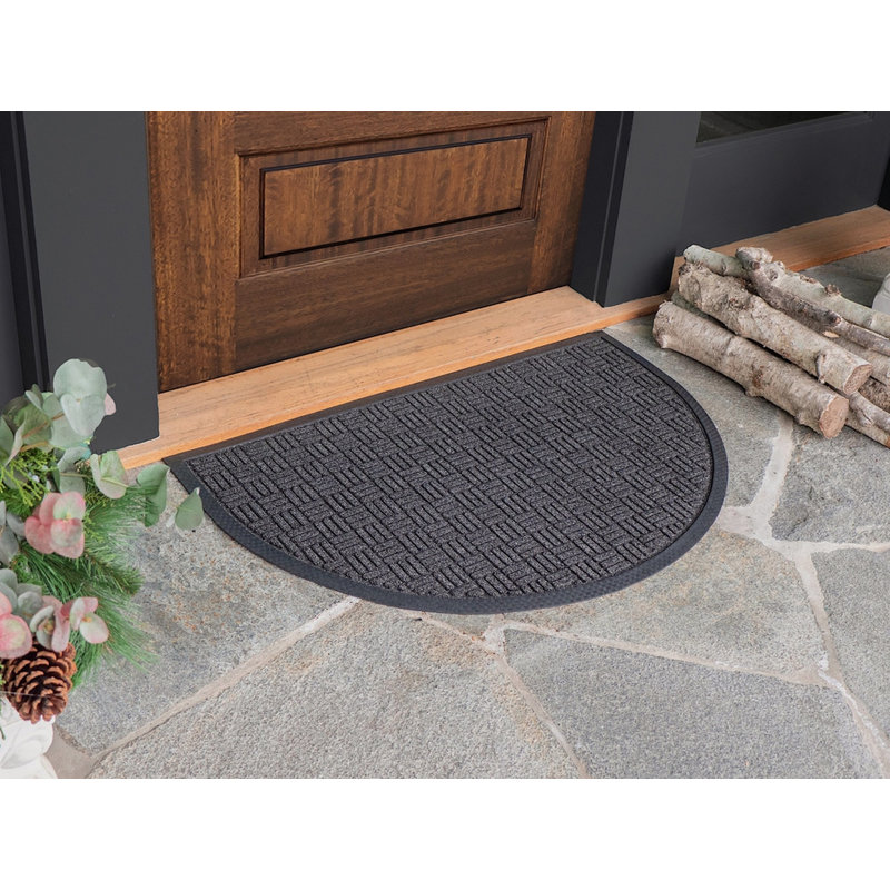 Foresthill Non-Slip Indoor Doormat, Black
