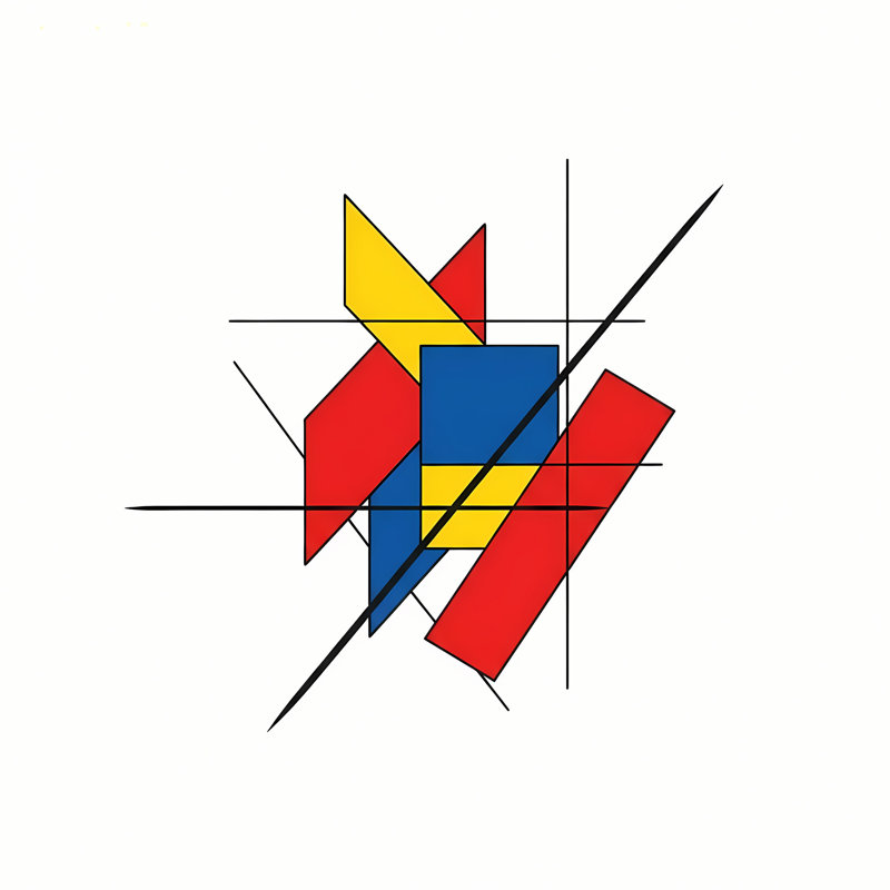 Spatial Dialogue, 30" H x 30" W