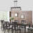 Harlyn 5 - Light Ancient Wood Kitchen Island Pendant