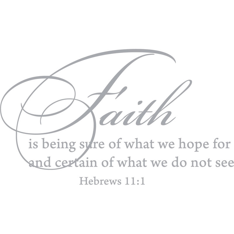 Text & Numbers Wall Decal, White