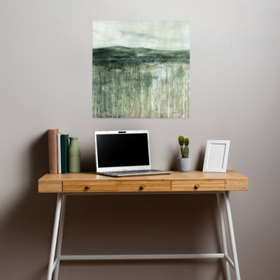 Hillside Fields Abstract Contemporary Organic Landscape Nature Wall Art