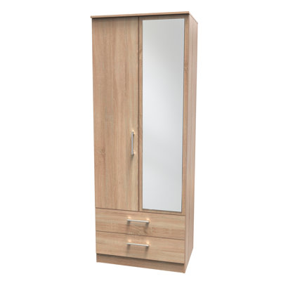 Fully Assembled Devon 2 Door Wardrobe