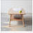 39.4"L Solid Oak Coffee Table With Shelf-558239573-553485119
