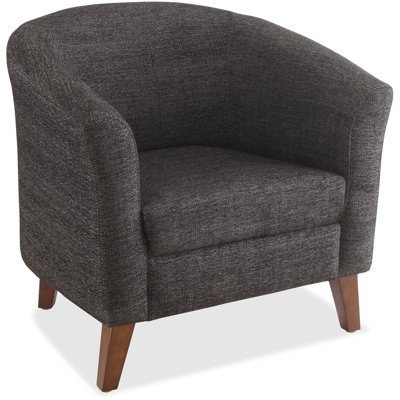 Accession Reception Chair with Wood Frame