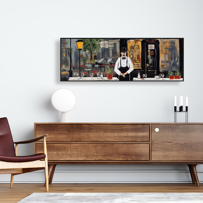 The Cabaret - Street Scenery Living Room, décor de toile encadrée