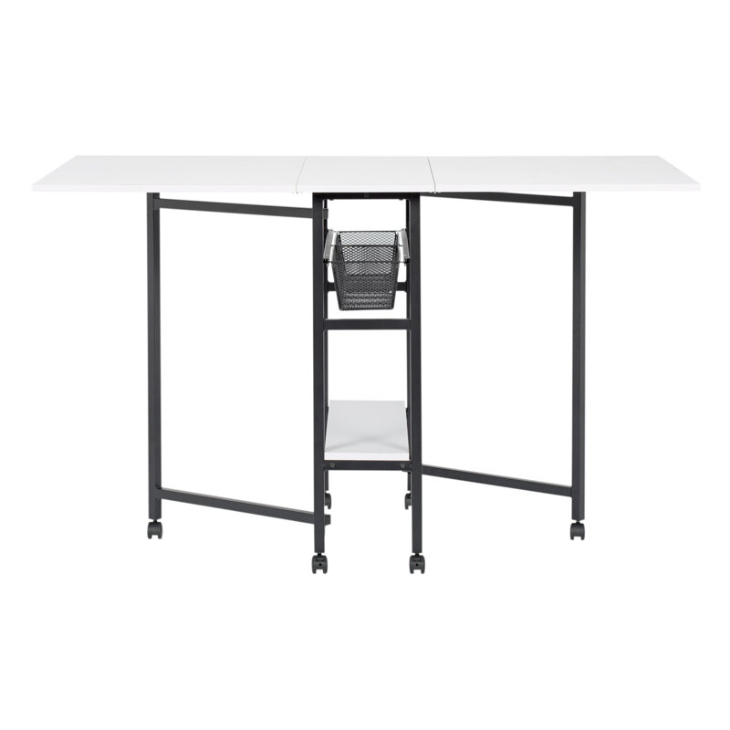 60'' x 36'' Foldable Craft Table with Wheels