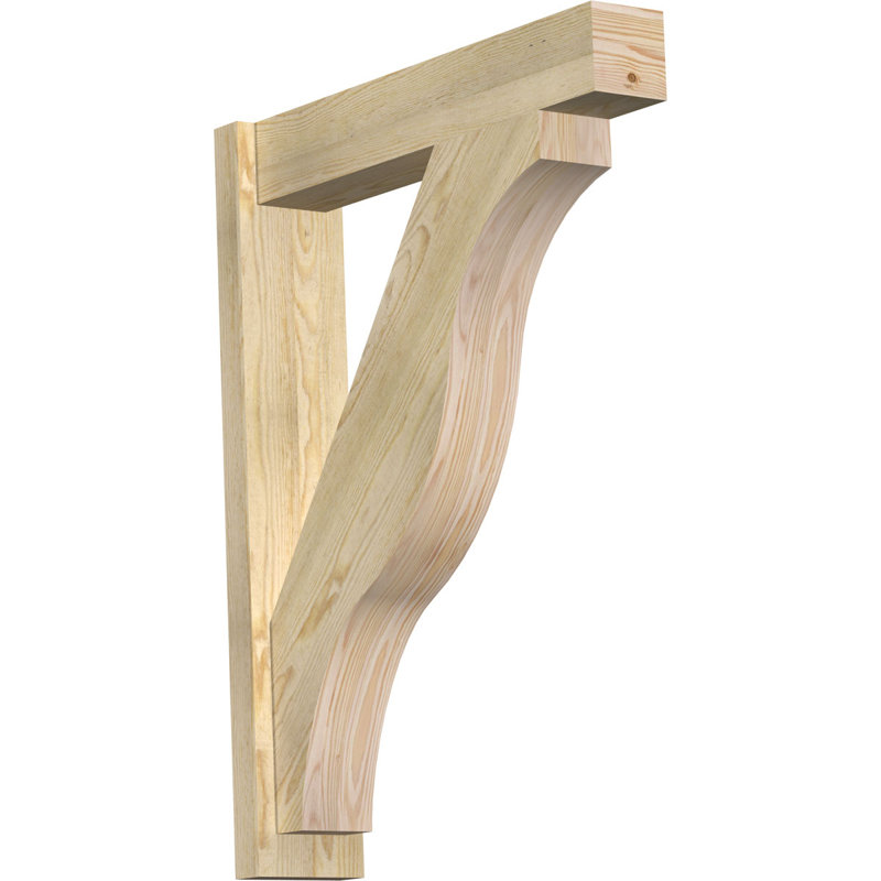Jeu de blocs Funston, Sapin Douglas de 6 po (sciage brut), P 28 po x H 36 po