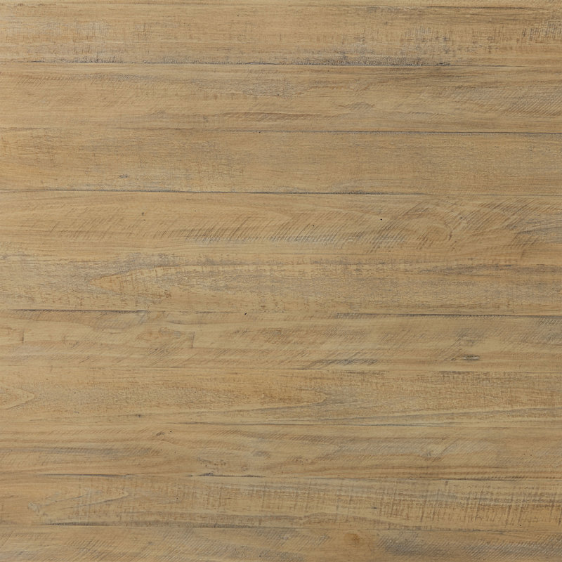 Table de salle à manger en bois de pin massif Combe (82,5 po à 122 po), Tanné