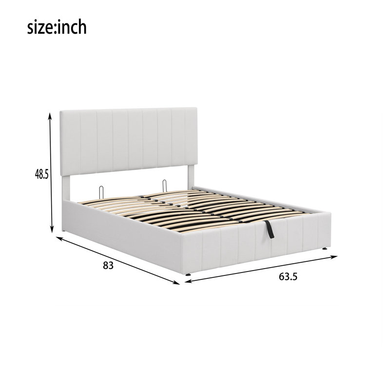 Perrish Upholstered Bed, Queen