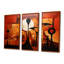 Futures souvenirs d'Afrique - ensemble d'art mural africain-398758456-398758459