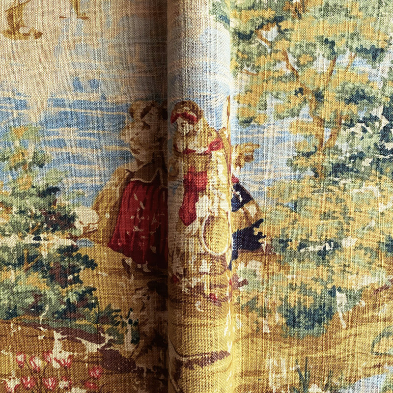 Dardanelles Amber Fabric