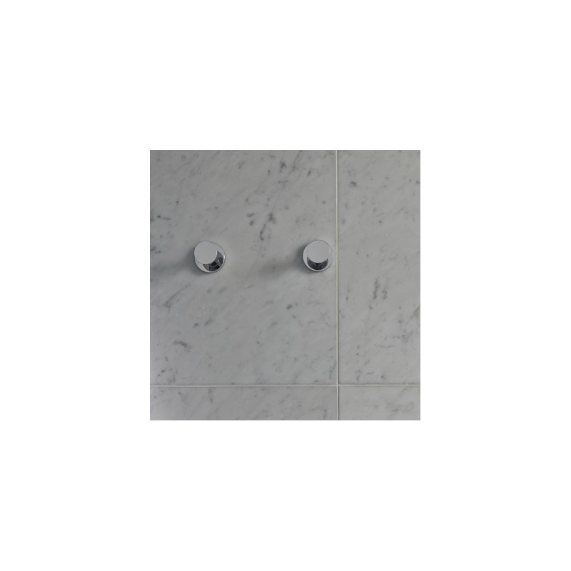 Stillness Wall Mounted Robe Hook, Polished Chrome