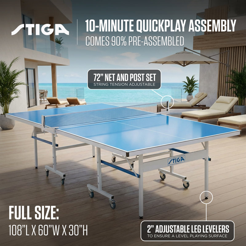 STIGA XTR Outdoor Table Tennis Table