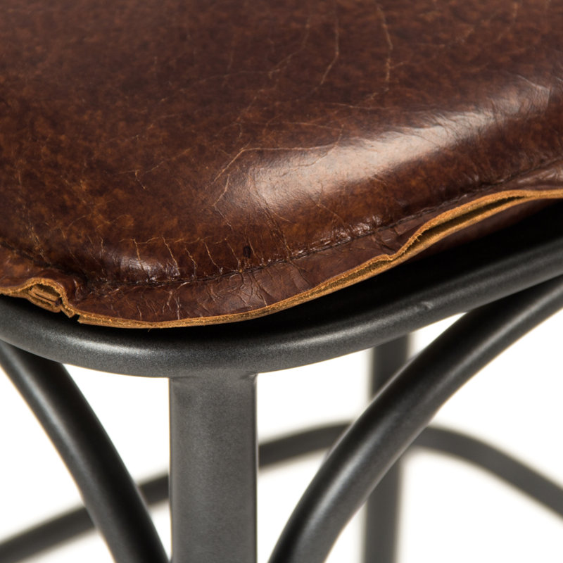 Tabouret de bar et de comptoir Zain, Noir, Tabouret de bar (assise de 30 po de hauteur)