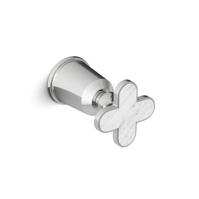 Twenties Single Cut-Off Tap, Wall Mounted, Rough-in Box 1/2 Cold