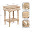Table d'appoint de salon en bois Patpre