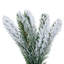 Vickerman 7.5' x 22" Snowy Flocked Alpine 429Tips-442399912