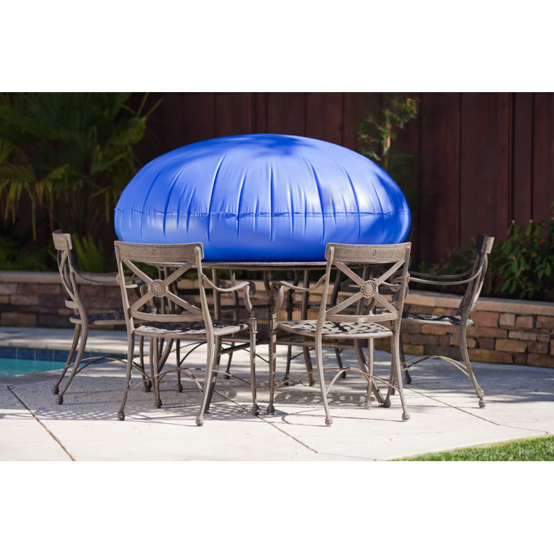 Housse ronde pour ensemble de table et chaises de patio, H 29 po x P 90 po