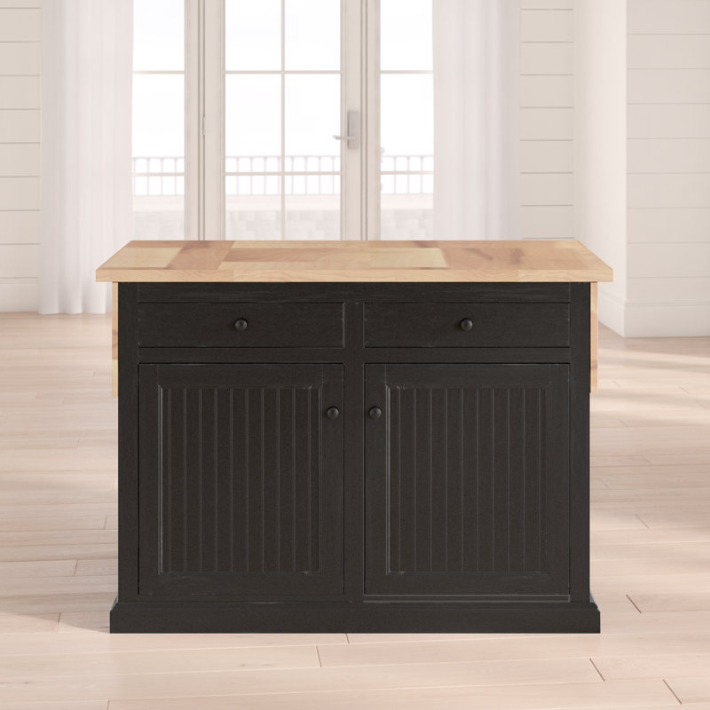 Kitchen Island, Black