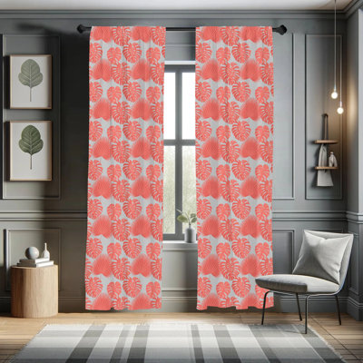 Semi-Sheer Rod Pocket Curtain Panels