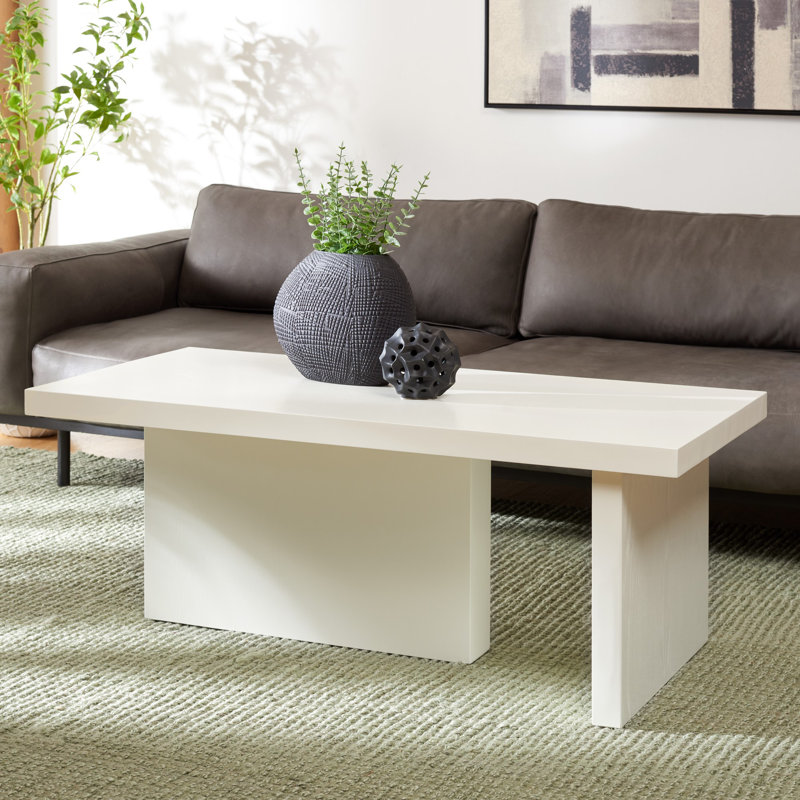 Table basse Aava, Ivoire ivoire