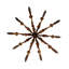 Lustre 20 lumières façon bougie Serratina